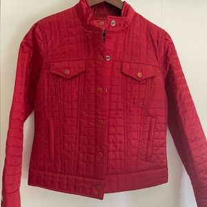 Gap beautiful jacket vibrant red